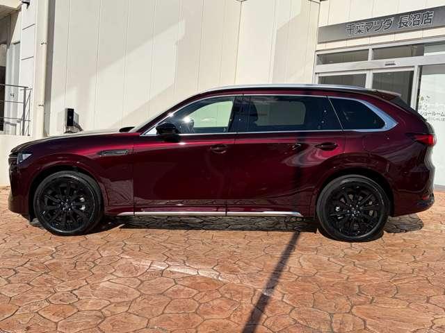 ＣＸ－８０ ３．３　ＸＤハイブリッド　エクスクルーシブ　スポーツ　ディー　ＥＴＣ　シートヒーター　サンルーフ　レーダークルーズ　大型サンルーフ　パワーシート　３列シート　シートヒーター　バックカメラ　衝突被害軽減システム　４ＷＤ　革シート　全方位モニター　ＬＥＤヘッド（5枚目）