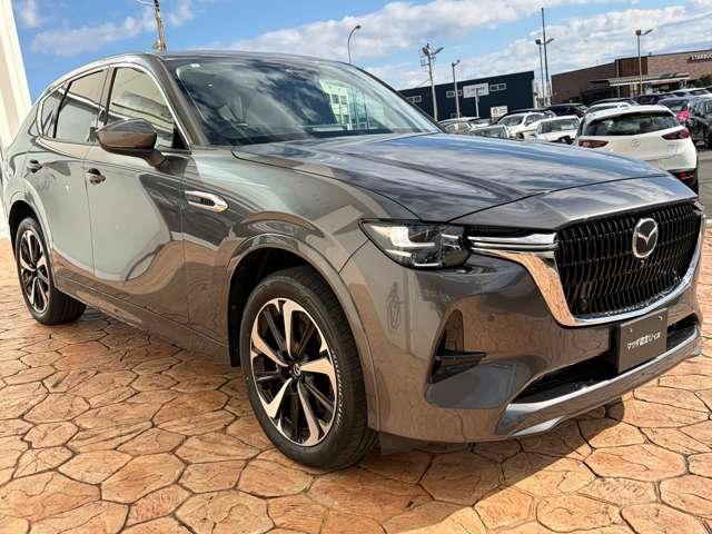 CX-60 3.3 XDハイブリッド プレミアム モダン ディーゼルター ETC サンルーフ 360度モニター 地上デジタル 衝突軽減装置 ETC車載器 パワーバックドア パノラマルーフ 横滑り防止装置 LEDヘッド ヒーター 本革シート メモリーナビ バックカメラ 4WD(3枚目)