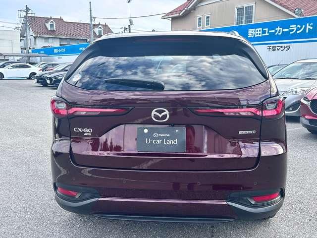 CX-80 3.3 XD Lパッケージ ディーゼルターボ 4WD ナビ 360°ビューモニター 本革シート アルミホイール パノラマサンルーフ フルセグTV 電動リアゲート レザーシート 全周囲カメラ パワーシート アイドリングストップ 4WD シートヒーター(6枚目)