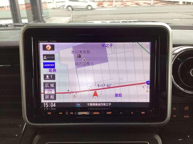 スペーシアカスタム 660 カスタム ハイブリッド XS ナビ 全方位モニター 電動両側スライド アラウンドモニター 両側パワ-スライドドア Bカメ スマキー 禁煙 ソナー クルーズコントロール キーレスエントリー アイドルストップ シートH ナビTV PS(2枚目)