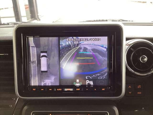 スペーシアカスタム 660 カスタム ハイブリッド XS ナビ 全方位モニター 電動両側スライド アラウンドモニター 両側パワ-スライドドア Bカメ スマキー 禁煙 ソナー クルーズコントロール キーレスエントリー アイドルストップ シートH ナビTV PS(3枚目)