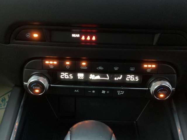 CX-5 XD Lパッケージ バックカメラ ドラレコ 前席シートヒーター パワーバックゲート レーダーC エアコン リアカメラ 本革 キーフリー 電動パワーシート アイストップ ターボ TVナビ アドバンスキー アルミホイール(5枚目)