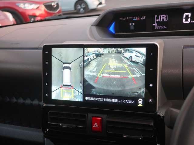 タント 660 カスタム RS セレクション 純正ナビ ドラレコ 360°ビューモニター 衝突軽減B アダプティブクルコン スマートキー&プッシュスタート 地デジ 前席シートヒーター キーフリー オートエアコン LEDヘッド Bカメラ ETC(3枚目)