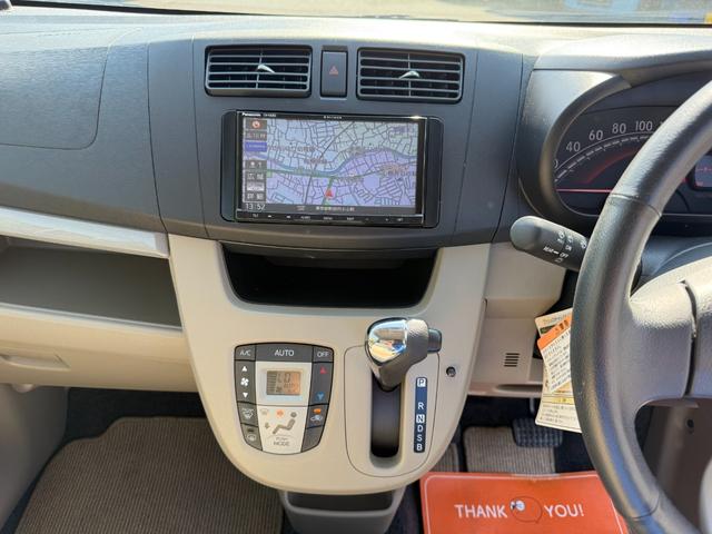 ムーヴ Ｘ　ＳＡ　走行距離１５０００キロ台　プッシュスタートリモコンキー　ストラーダナビ　ＥＴＣ付　フォグランプ　ベンチシート　修復歴無し（28枚目）