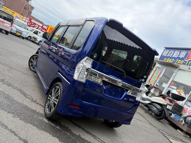 タント カスタムＲＳ　トップエディションＳＡＩＩ　走行距離２５０００キロ　プッシュスタートリモコンキー　純正８インチナビ　バックカメラ　ドラレコ　ＨＤＭＩ　両側パワースライドドア　衝突軽減ブレーキ付　ハーフレザーシート（4枚目）