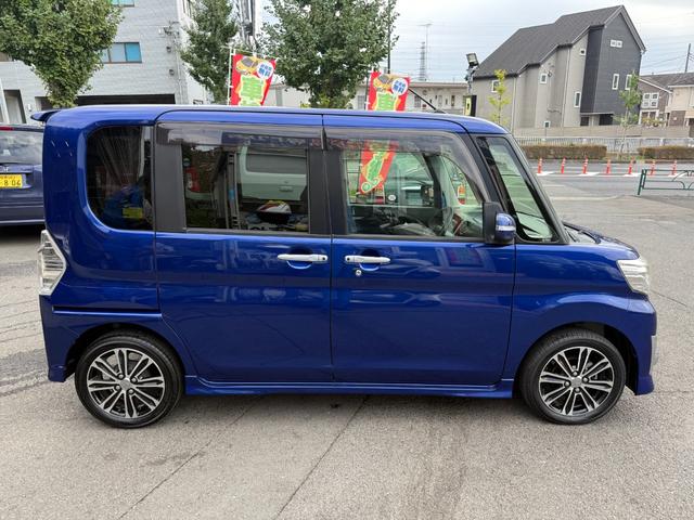 タント カスタムＲＳ　トップエディションＳＡＩＩ　走行距離２５０００キロ　プッシュスタートリモコンキー　純正８インチナビ　バックカメラ　ドラレコ　ＨＤＭＩ　両側パワースライドドア　衝突軽減ブレーキ付　ハーフレザーシート（14枚目）