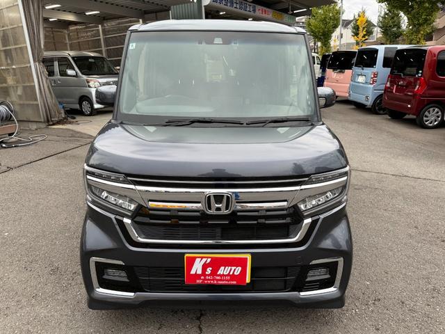 Ｎ－ＢＯＸカスタム ＥＸターボ　走行距離３３０００キロ台　衝突軽減ブレーキ付　パドルシフト　クルーズコントロール　ＥＴＣ付　両側パワースライドドア　ＬＥＤヘッドライト　純正ナビ・バックカメラ（5枚目）