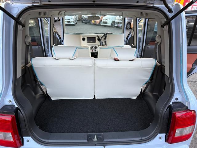 アルトラパン Ｘ２　走行距離４００００キロ台　レトログリル　ツートンルーフ　ケンウッドナビ・ＴＶ　バックカメラ　キーレス　シートカバー　修復歴なし（22枚目）