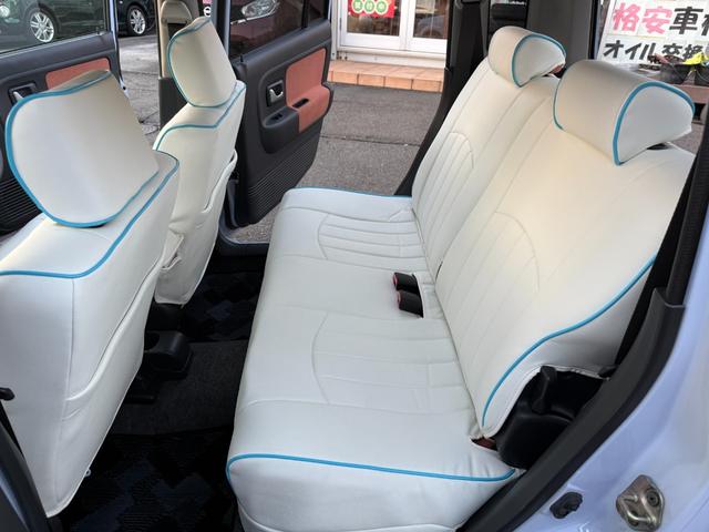 アルトラパン Ｘ２　走行距離４００００キロ台　レトログリル　ツートンルーフ　ケンウッドナビ・ＴＶ　バックカメラ　キーレス　シートカバー　修復歴なし（23枚目）