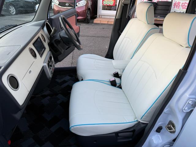 アルトラパン Ｘ２　走行距離４００００キロ台　レトログリル　ツートンルーフ　ケンウッドナビ・ＴＶ　バックカメラ　キーレス　シートカバー　修復歴なし（24枚目）