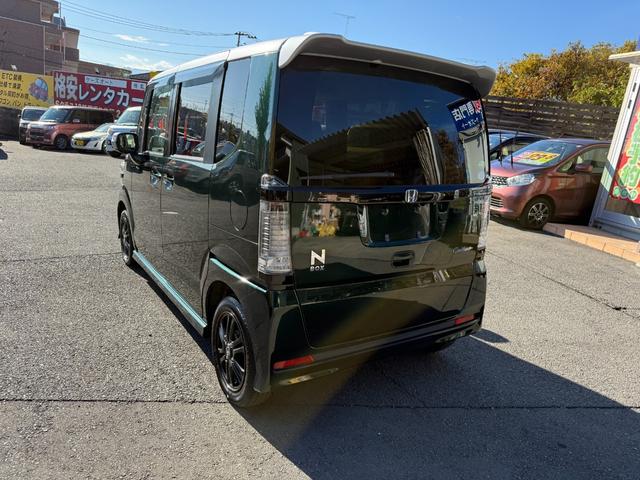 N-BOXカスタム G・Lパッケージ 走行距離41000キロ ストラーダナビ・TV・バックカメラ ツートンカラー 左パワースライドドア ETC付 HID 純正アルミ(10枚目)
