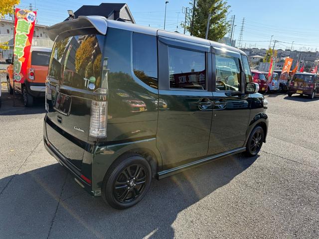 N-BOXカスタム G・Lパッケージ 走行距離41000キロ ストラーダナビ・TV・バックカメラ ツートンカラー 左パワースライドドア ETC付 HID 純正アルミ(12枚目)