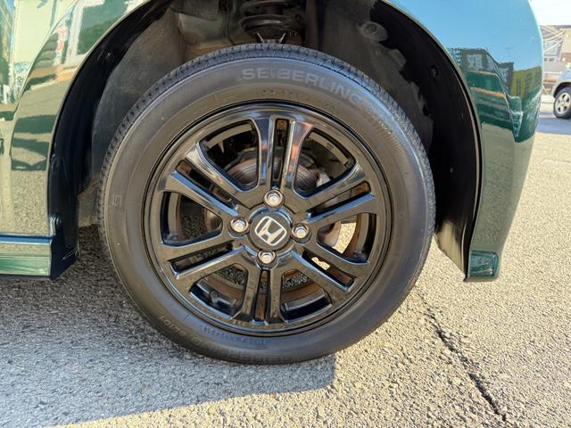 N-BOXカスタム G・Lパッケージ 走行距離41000キロ ストラーダナビ・TV・バックカメラ ツートンカラー 左パワースライドドア ETC付 HID 純正アルミ(14枚目)