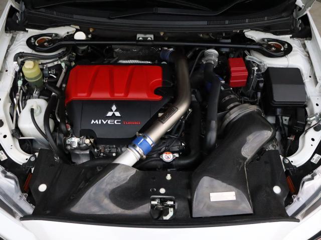 ランサー ファイナルエディション　ワンオーナー　ブラックルーフ　ＯＨＬＩＮＳ車高調　ＲＡＹＳ１８ＡＷ　ＲＡＬＬＩＡＲＴフロントエアロ　ＨＫＳマフラー（9枚目）