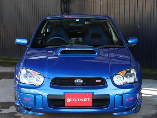 インプレッサ ＷＲＸ　ＳＴｉ　涙目　ＯＨＬＩＮＳ車高調　ＷＯＲＫ１８ＡＷ　フジツボマフラー　ＭＯＭＯステアリング　ブレンボキャリパー（7枚目）