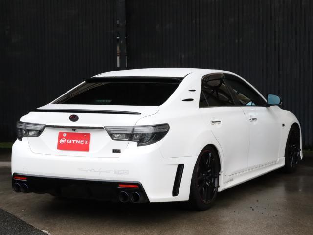 マークX 350S G’s SARD6速換装公認済 ワンオーナー FINALKONNEXION車高調 柿本マフラー 専用19アルミ レザーシート サンルーフ 純正ナビTV(2枚目)