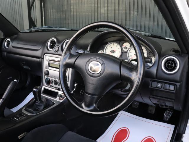 ロードスター SP MAZDASPEEDセミバケ 純正ENKEI製15アルミ 社外マフラー BOSEサウンド(3枚目)