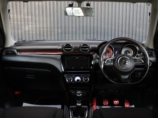 スイフトスポーツ ベースグレード ENKEI17AW モンスターマフラー モンスターECU カロッツェリアナビTV バックカメラ(11枚目)