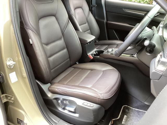 ＣＸ－５ ２．２　ＸＤ　Ｅｘｃｌｕｓｉｖｅ　Ｍｏｄｅ　４ＷＤ　１０．２５インチセンターディスプレイ　衝突被害軽減ブレーキ　ＡＴ誤発進抑制制御　レーンキープアシスト　車線逸脱警報　ブラインドスポットモニタリング　カープレイ対応　１オーナー車　地デジ　レーンキープ（7枚目）