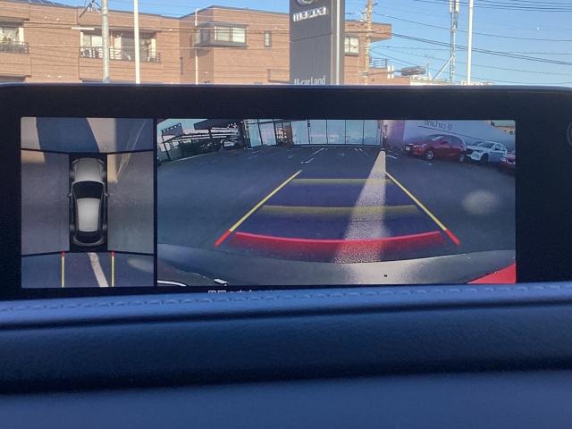 ＣＸ－３０ ２０Ｓ　ＰＲＯＡＣＴＩＶＥ　Ｔｏｕｒｉｎｇ　Ｓｅｌｅｃｔｉｏ　８．８インチセンターディスプレイ　３６０度ビューモニター　ＡＴ誤発進抑制制御　車線逸脱警報　ブラインドスポットモニタリング　カープレイ対応　Ｂｌｕｅｔｏｏｔｈオーディオ　電動テールゲート　衝突軽減装置（5枚目）