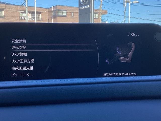 ＣＸ－３０ ２０Ｓ　ＰＲＯＡＣＴＩＶＥ　Ｔｏｕｒｉｎｇ　Ｓｅｌｅｃｔｉｏ　８．８インチセンターディスプレイ　３６０度ビューモニター　ＡＴ誤発進抑制制御　車線逸脱警報　ブラインドスポットモニタリング　カープレイ対応　Ｂｌｕｅｔｏｏｔｈオーディオ　電動テールゲート　衝突軽減装置（15枚目）