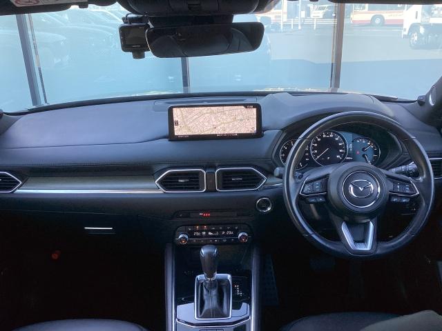 ＣＸ－５ ２．２　ＸＤ　Ｅｘｃｌｕｓｉｖｅ　Ｍｏｄｅ　ＤＥ－Ｔ　４ＷＤ　１０．２５インチセンターディスプレイ　衝突被害軽減ブレーキ　ＡＴ誤発進抑制制御　レーンキープアシスト　車線逸脱警報　ブラインドスポットモニタリング　カープレイ対応　１オーナー車　地デジ　レーンキープ（3枚目）