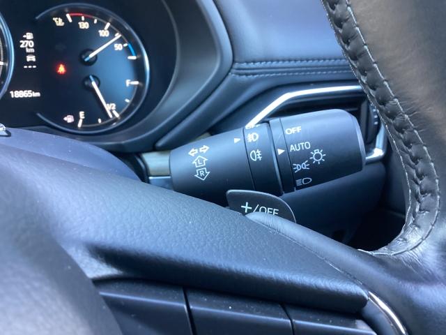 ＣＸ－５ ２．２　ＸＤ　Ｅｘｃｌｕｓｉｖｅ　Ｍｏｄｅ　ＤＥ－Ｔ　４ＷＤ　１０．２５インチセンターディスプレイ　衝突被害軽減ブレーキ　ＡＴ誤発進抑制制御　レーンキープアシスト　車線逸脱警報　ブラインドスポットモニタリング　カープレイ対応　１オーナー車　地デジ　レーンキープ（24枚目）