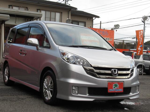 ステップワゴン スパーダＳ　ＨＤＤナビ　スマートスタイルＥＤ　７人乗　禁煙車　後期型　両側パワースライドドア　純正ＨＤＤナビ　バックカメラ　フロントカメラ　ＥＴＣ　ステアリングリモコン　純正フルエアロ　ＨＩＤ　タイミングチェーン（16枚目）