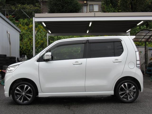 ワゴンＲスティングレー Ｔ　ターボ　エネチャージ　純メモリナビＴＶ　ＥＴＣ　ドライブレコーダー　スマートキー　パドルシフト　オートライト　純正ＨＩＤ　タイミングチェーン（3枚目）