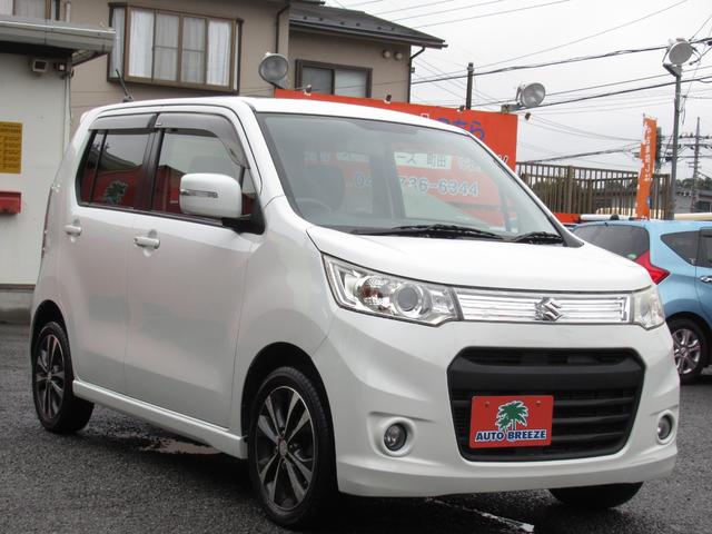 ワゴンＲスティングレー Ｔ　ターボ　エネチャージ　純メモリナビＴＶ　ＥＴＣ　ドライブレコーダー　スマートキー　パドルシフト　オートライト　純正ＨＩＤ　タイミングチェーン（14枚目）