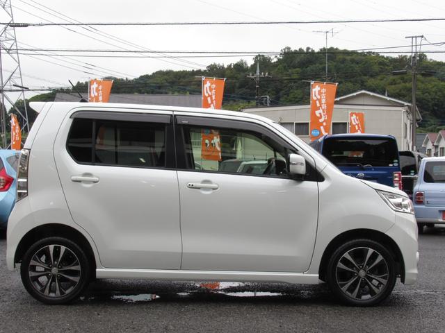 ワゴンＲスティングレー Ｔ　ターボ　エネチャージ　純メモリナビＴＶ　ＥＴＣ　ドライブレコーダー　スマートキー　パドルシフト　オートライト　純正ＨＩＤ　タイミングチェーン（16枚目）