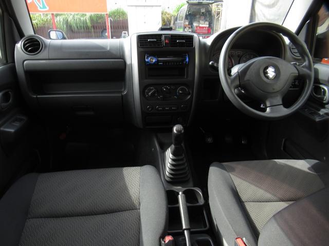 ジムニー XC 9型 5速MT モンスターサスショック ステンレスエアインテークパイプ ETC パイオニアCD/USBデッキ キーレス 電格ミラー 純正フォグランプ 純正16インチAW タイミングチェーン(6枚目)