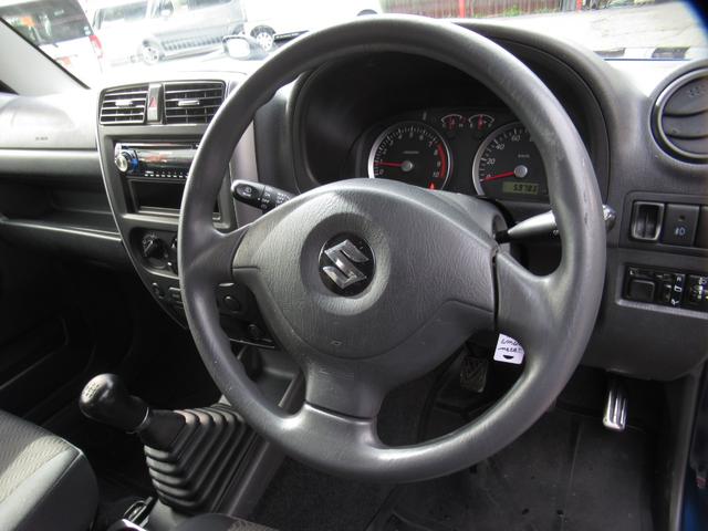 ジムニー XC 9型 5速MT モンスターサスショック ステンレスエアインテークパイプ ETC パイオニアCD/USBデッキ キーレス 電格ミラー 純正フォグランプ 純正16インチAW タイミングチェーン(21枚目)