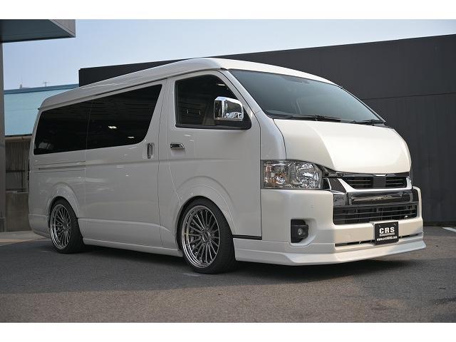 ハイエースバン スーパーＧＬ　ダークプライムＩＩ　ディーゼル車／パノラミックビューモニター／デュアルパワースライドドア／デジタルインナーミラー／ＥＳＳＥＸアルミホイール／ローダウン／ベッド付き／ＥＴＣ／ナビ（17枚目）