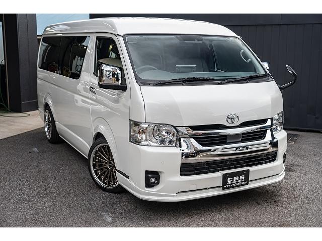 ハイエースワゴン ＧＬ　新車未登録／３ナンバー／１０人乗り／パノラミックビューモニター／デジタルインナーミラー／ＥＳＳＥＸアルミホイール／ローダウン／ＡＬＰＩＮＥ　ＢＩＧＸナビ／ＥＴＣ／電動スライドドア（7枚目）