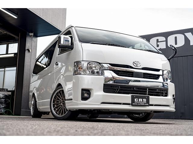 ハイエースワゴン ＧＬ　新車未登録／３ナンバー／１０人乗り／パノラミックビューモニター／デジタルインナーミラー／ＥＳＳＥＸアルミホイール／ローダウン／ＡＬＰＩＮＥ　ＢＩＧＸナビ／ＥＴＣ／電動スライドドア（9枚目）