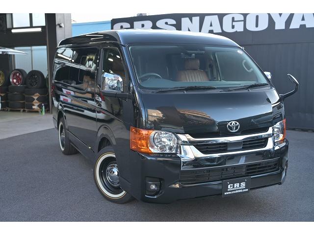 ハイエースワゴン ＧＬ　新車未登録／１０人乗り／３ナンバー／ベッドキット４ブラウン仕様／クリムソンディーンクロスカントリー　ホワイトリボンセット／ＲＩＶＡＩ　コーナーレンズカバー／ＣＬＡＳＳＩＣ　テールランプ／シートカバー（6枚目）