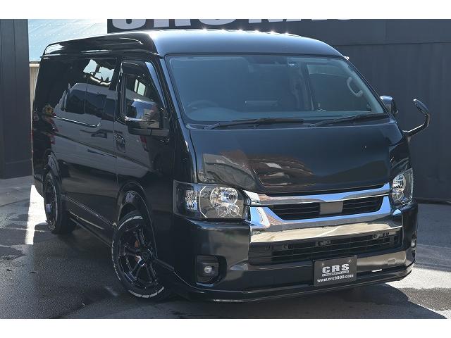 ハイエースワゴン ＧＬ　３ナンバー／１０人乗り／ＲＡＹＳ　チームデイトナ　ＦＤＸ１７インチ／ＡＬＰＩＮＥ　ＢＩＧＸナビ／フリップダウンモニター／電動スライドドア／ＥＴＣ／ＬＥＤヘッドライト（7枚目）