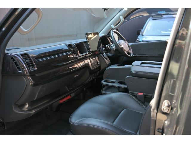 ハイエースワゴン ＧＬ　３ナンバー／１０人乗り／ＲＡＹＳ　チームデイトナ　ＦＤＸ１７インチ／ＡＬＰＩＮＥ　ＢＩＧＸナビ／フリップダウンモニター／電動スライドドア／ＥＴＣ／ＬＥＤヘッドライト（60枚目）