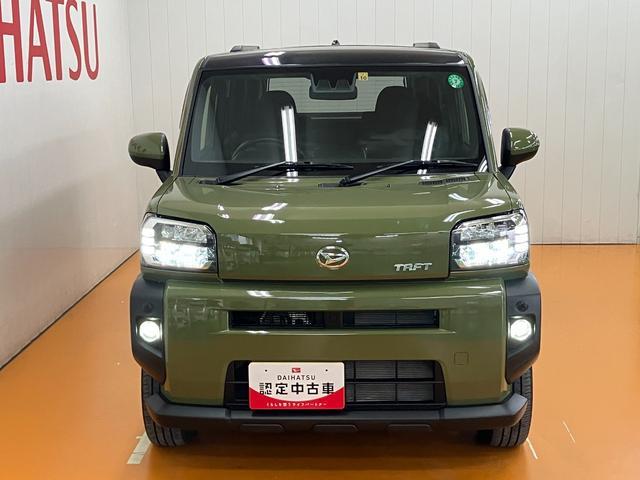タフト Gターボ サポカーSワイド適合 スカイフィールトップ 電動パーキングブレーキ 全車速追従機能付ACC ステアリングスイッチ シートヒーター USB接続端子 Pスタート コーナーセンサー(4枚目)