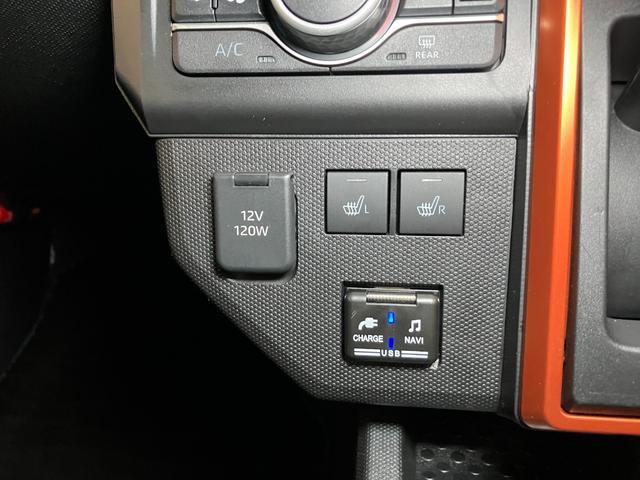 タフト Gターボ サポカーSワイド適合 スカイフィールトップ 電動パーキングブレーキ 全車速追従機能付ACC ステアリングスイッチ シートヒーター USB接続端子 Pスタート コーナーセンサー(18枚目)