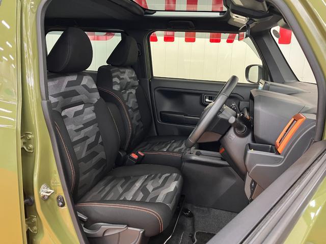 タフト Gターボ サポカーSワイド適合 スカイフィールトップ 電動パーキングブレーキ 全車速追従機能付ACC ステアリングスイッチ シートヒーター USB接続端子 Pスタート コーナーセンサー(21枚目)