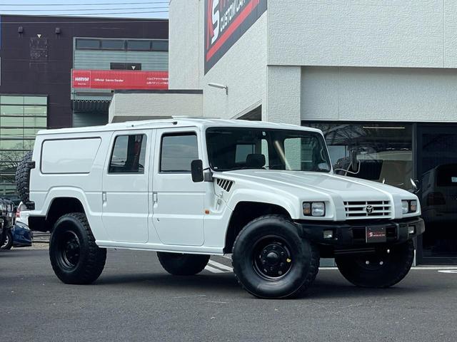 メガクルーザー ベースグレード　新品全塗装／走行３．９万ｋｍ／ガラスルーフ／前後デフロック付き／センターデフロック付き／ＥＴＣ／背面タイヤ／パワーウィンドウ／ヒッチメンバー／パワーステアリング／クーラー（6枚目）