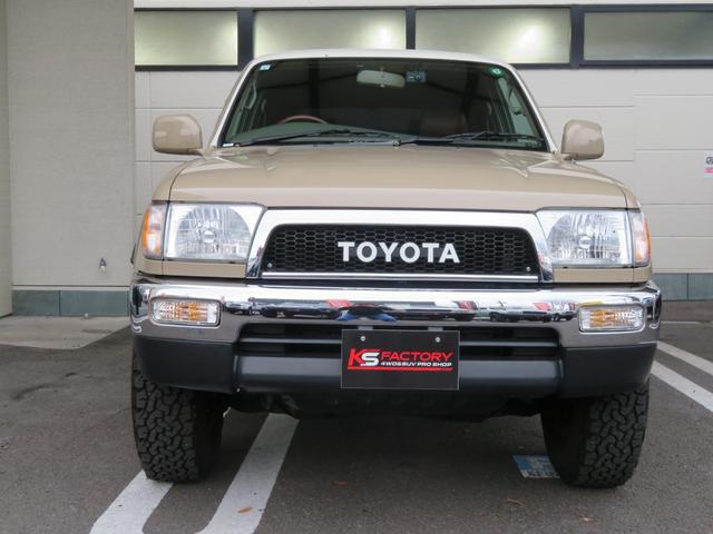 ハイラックスサーフ ＳＳＲ－Ｘ　内装ベージュ／ベージュペイント／シートカバー／バックカメラ／ドラレコ／ＤＥＡＮ１６インチ／社外ステップ／社外ヘッドライト／ＵＳコーナー／ＬＥＤコンビテール／ウッドパネル／ナビ／ＥＴＣ（15枚目）