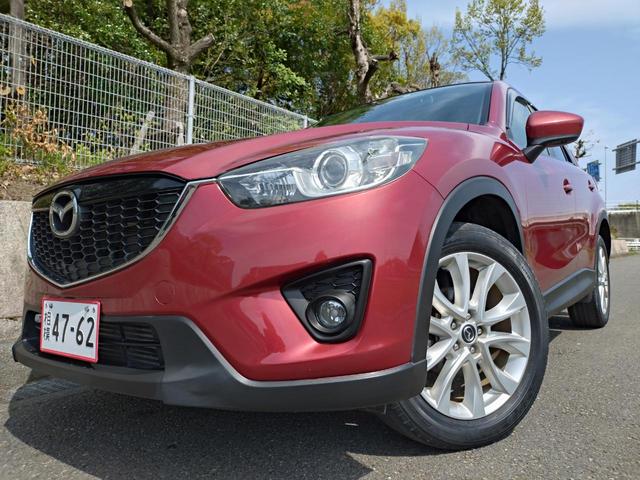 ＣＸ－５ ＸＤ　Ｌパッケージ　ドライブレコーダー　バックカメラ　サイドカメラ　オートクルーズコントロール　パワーシート　ナビ　ＴＶ　オートライト　ＨＩＤ　アルミホイール　スマートキー　電動格納ミラー　シートヒーター　革シート　ＡＴ（2枚目）