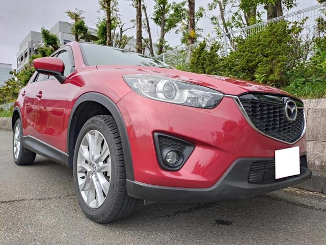 ＣＸ－５ ＸＤ　Ｌパッケージ　法定整備あり　衝突被害軽減システム　ナビ　フルセグ　ドライブレコーダー　ＥＴＣ　Ｂカメラ　サイドカメラ　オートクルーズコントロール　パワーシート　　オートライト　ＨＩＤ　アルミホイール　スマートキー（25枚目）