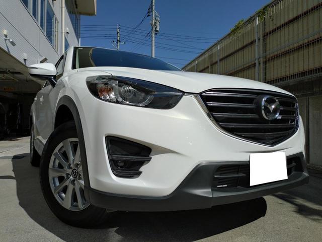 ＣＸ－５ ＸＤ　プロアクティブ　ワンオーナー　法定整備あり　衝突被害軽減　ナビ　フルセグ　ＥＴＣ　Ｂカメラ　サイドカメラ　オートクルーズコントロール　レーンアシスト　　オートライト　ＬＥＤヘッドランプ　アルミホイール　スマートキー（3枚目）