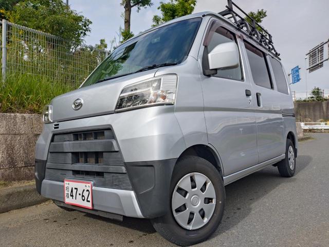 ハイゼットカーゴ クルーズＳＡＩＩＩ　ＡＴ　法定整備あり　ＥＴＣ　ナビ　ＴＶ　Ｂカメラ　衝突被害軽減システム　クリアランスソナー　ドライブレコーダー　　両側スライドドア　キーレスエントリー　アイドリングストップ　電動格納ミラー（34枚目）