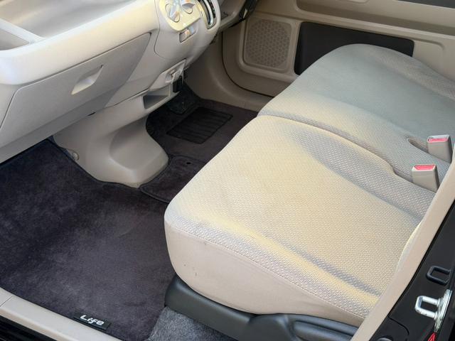 ライフ G 検R8/8 バックカメラ ETC テレビ ラジオ ナビケーション エアコン パワーウィンドウ パワーステアリング ベンチシート キーレスエントリー 運転席エアバック 助手席エアバック(37枚目)