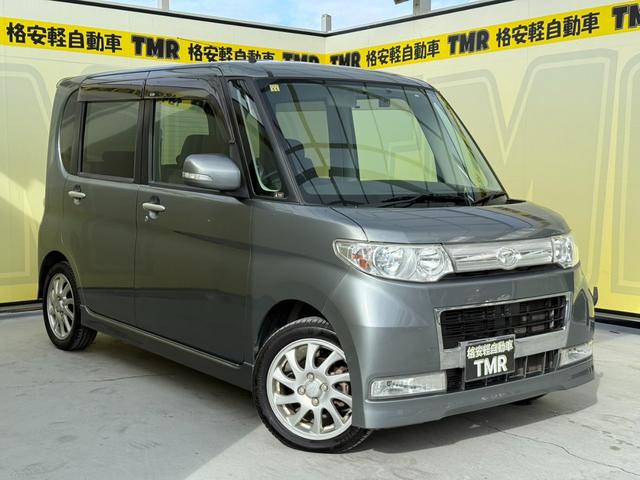 タント カスタムＲＳ　ドラレコ　ＡＭ　ＦＭ　ＣＤ　テレビ　ナビケーション　フルフラット　片側スライドドア　運転席エアバック　助手席エアバック　ＡＢＳ　盗難防止装置　ベンチシート　キーレスエントリー　フロントフォグランプ（5枚目）